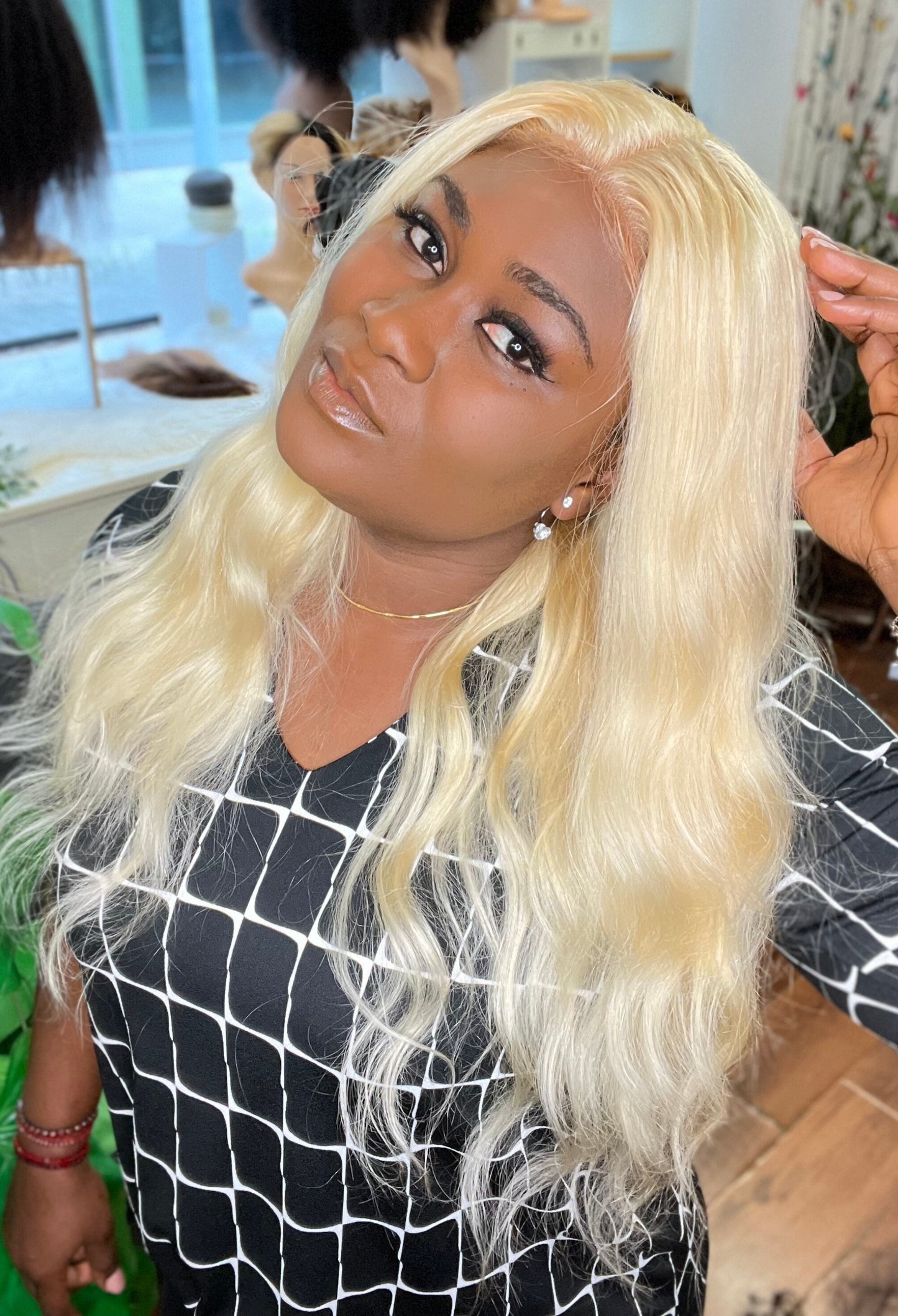 Wavy Platinum