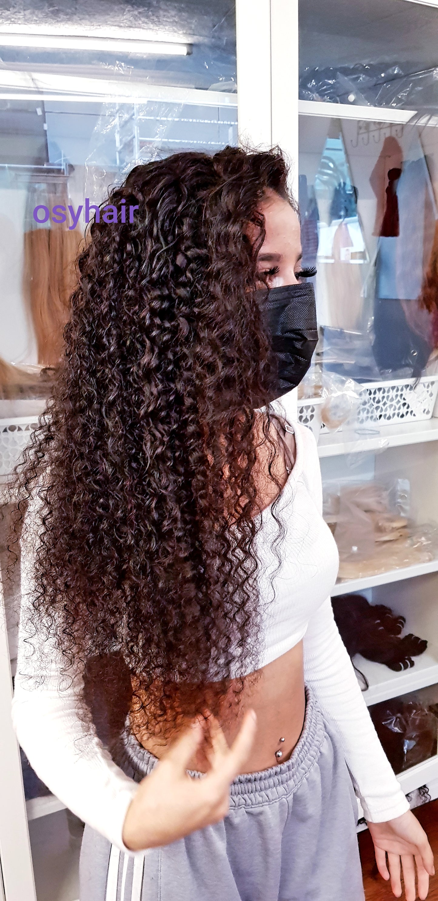 Curly Amina wig 30inch
