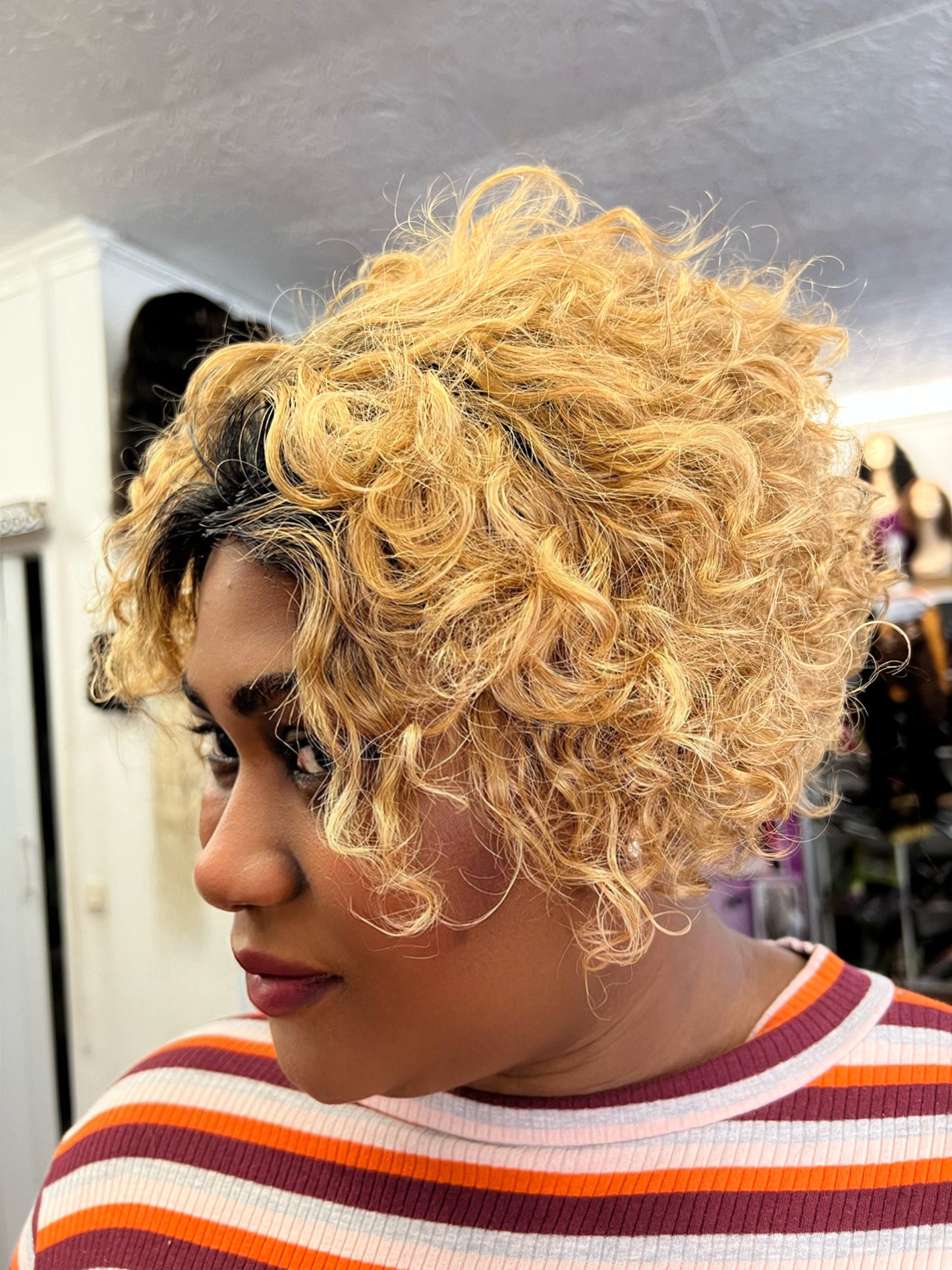 Pixie curl 8"