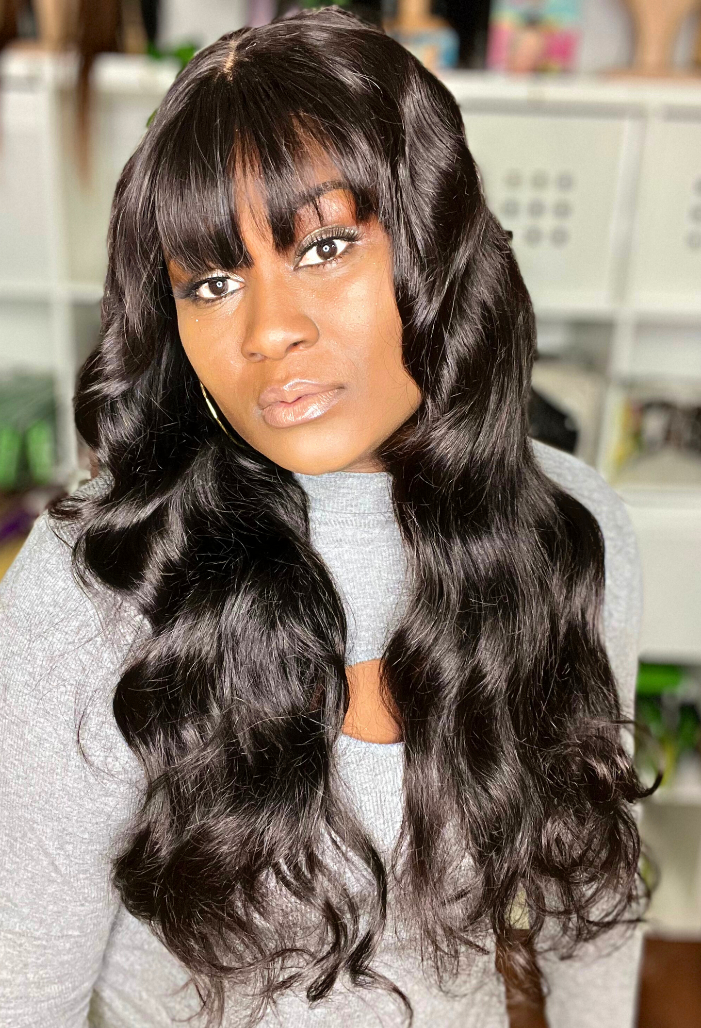 Cosy fringe Wig