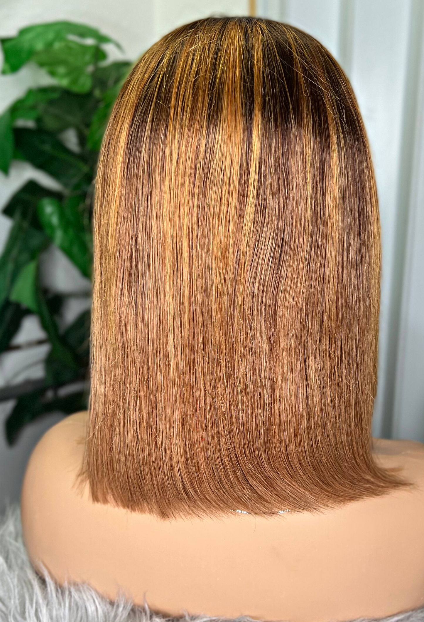 Ombre bob cut