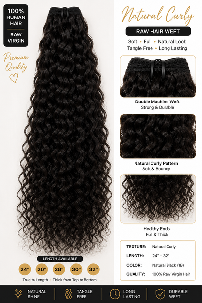 Ocean curly weft