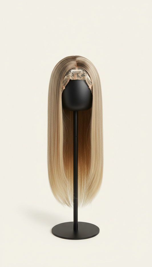 Classic straight clip-in extensions