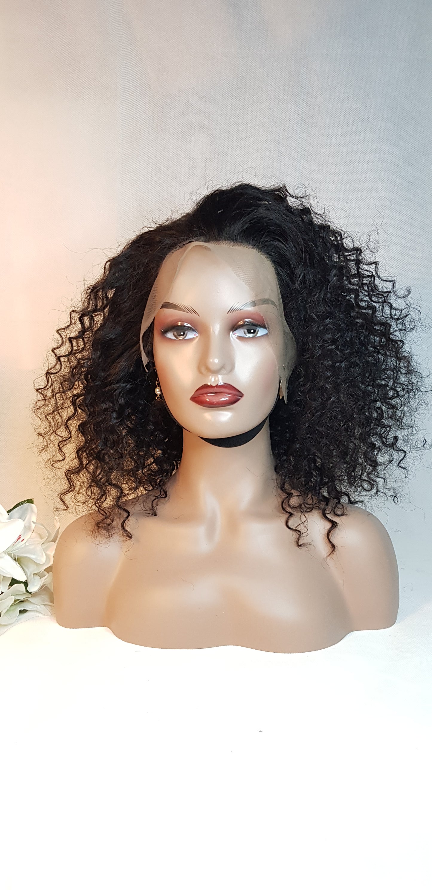 Candace curly frontal wig Perücke