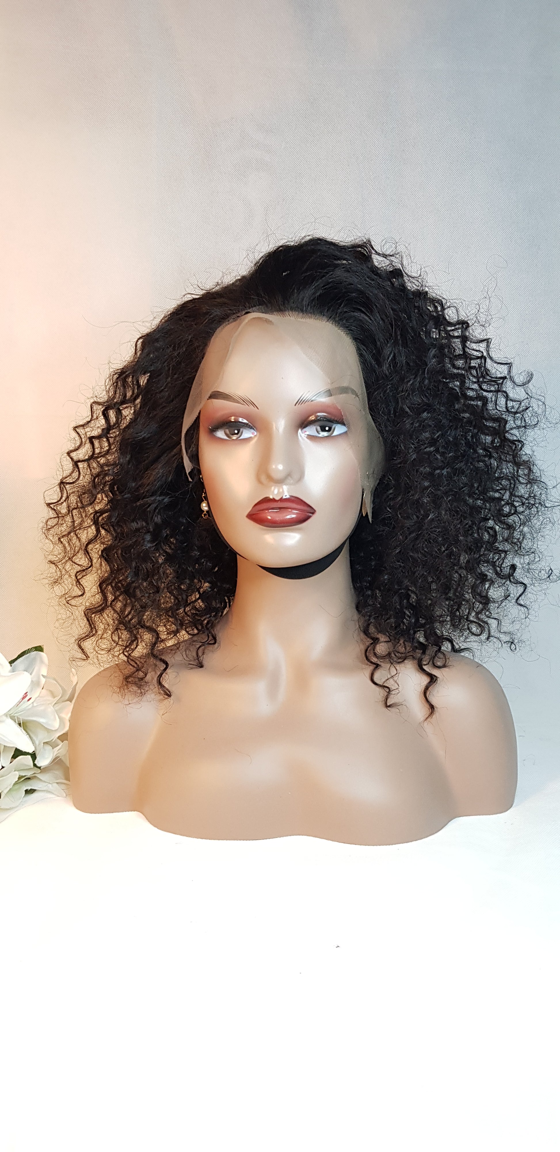 Candace curly frontal wig Perücke