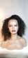 Candace curly frontal wig Perücke