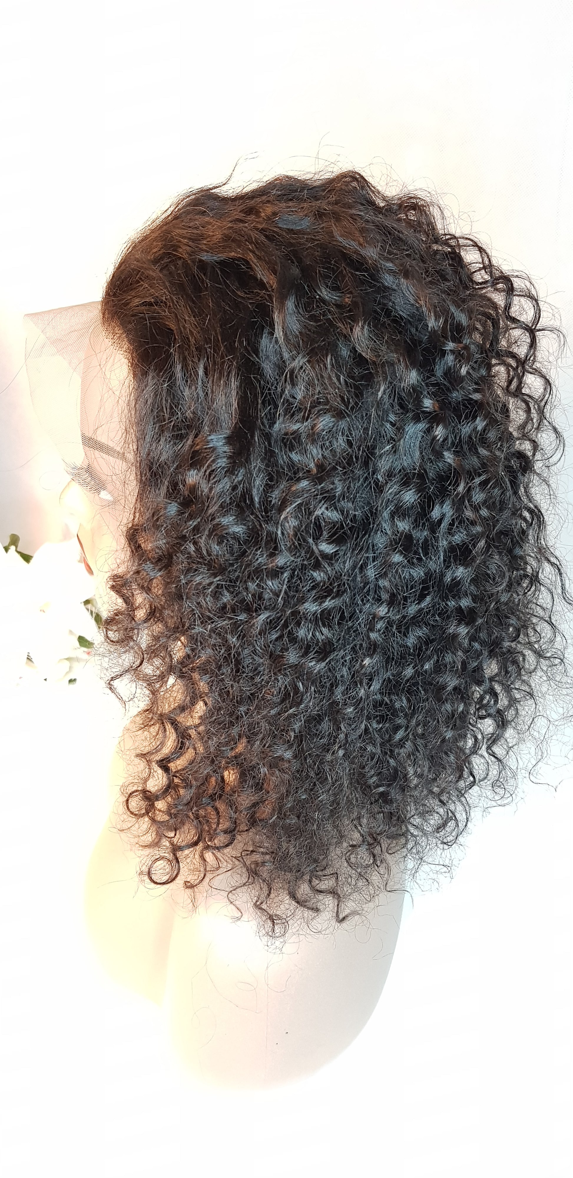 Candace curly frontal wig Perücke