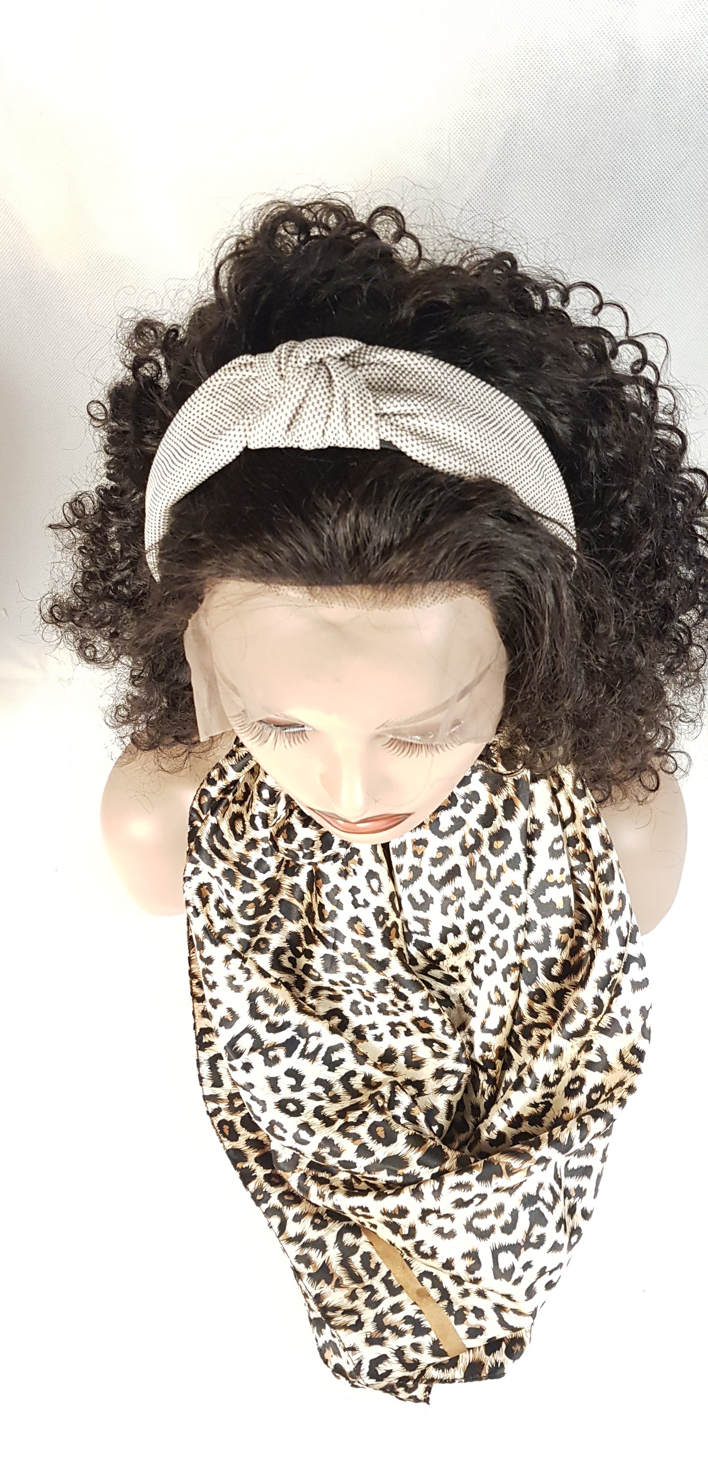 dotted hair piece