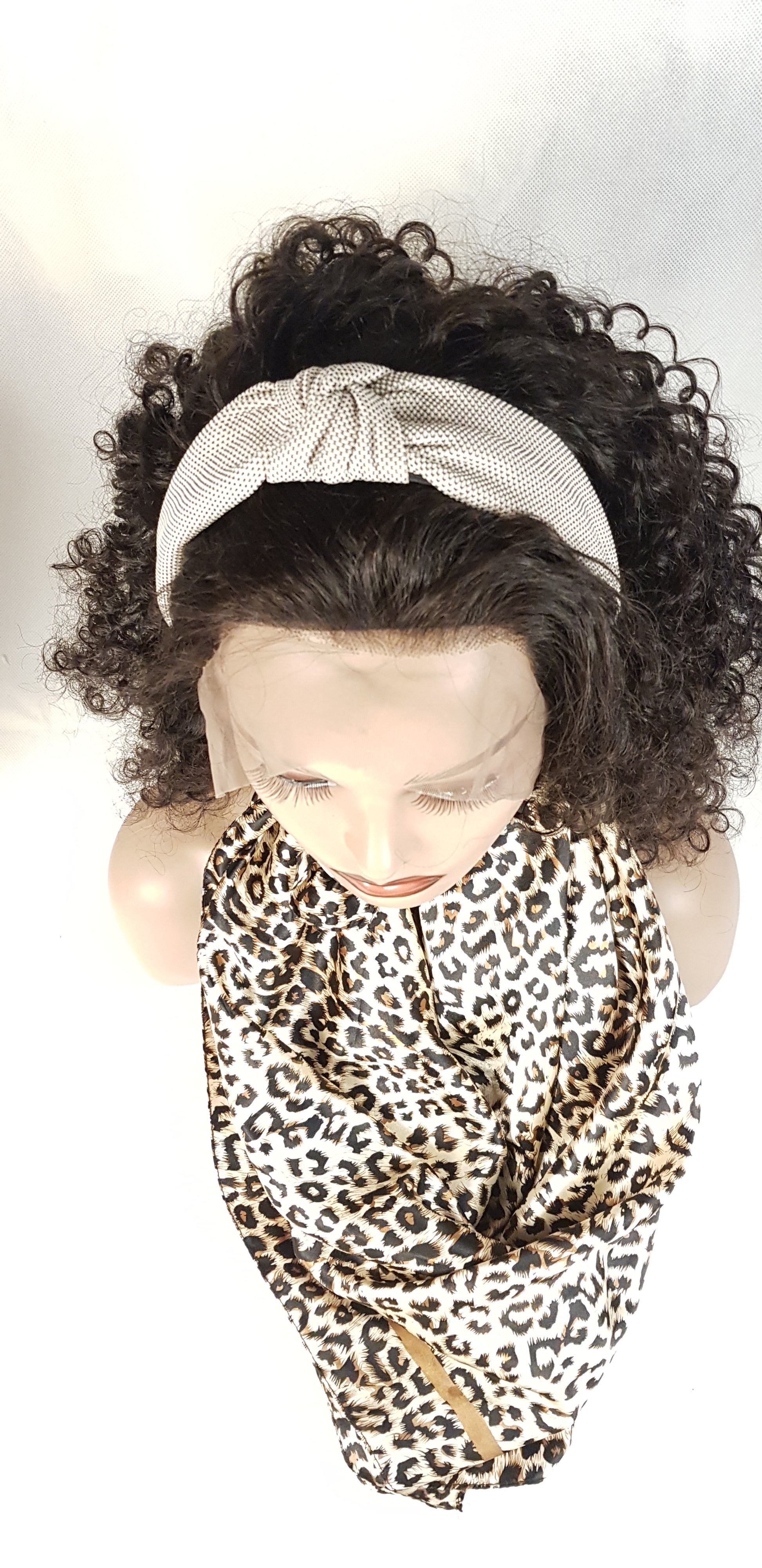 dotted hair piece