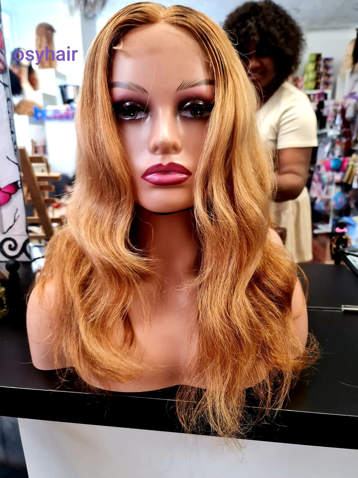 HD lace Caramel wig