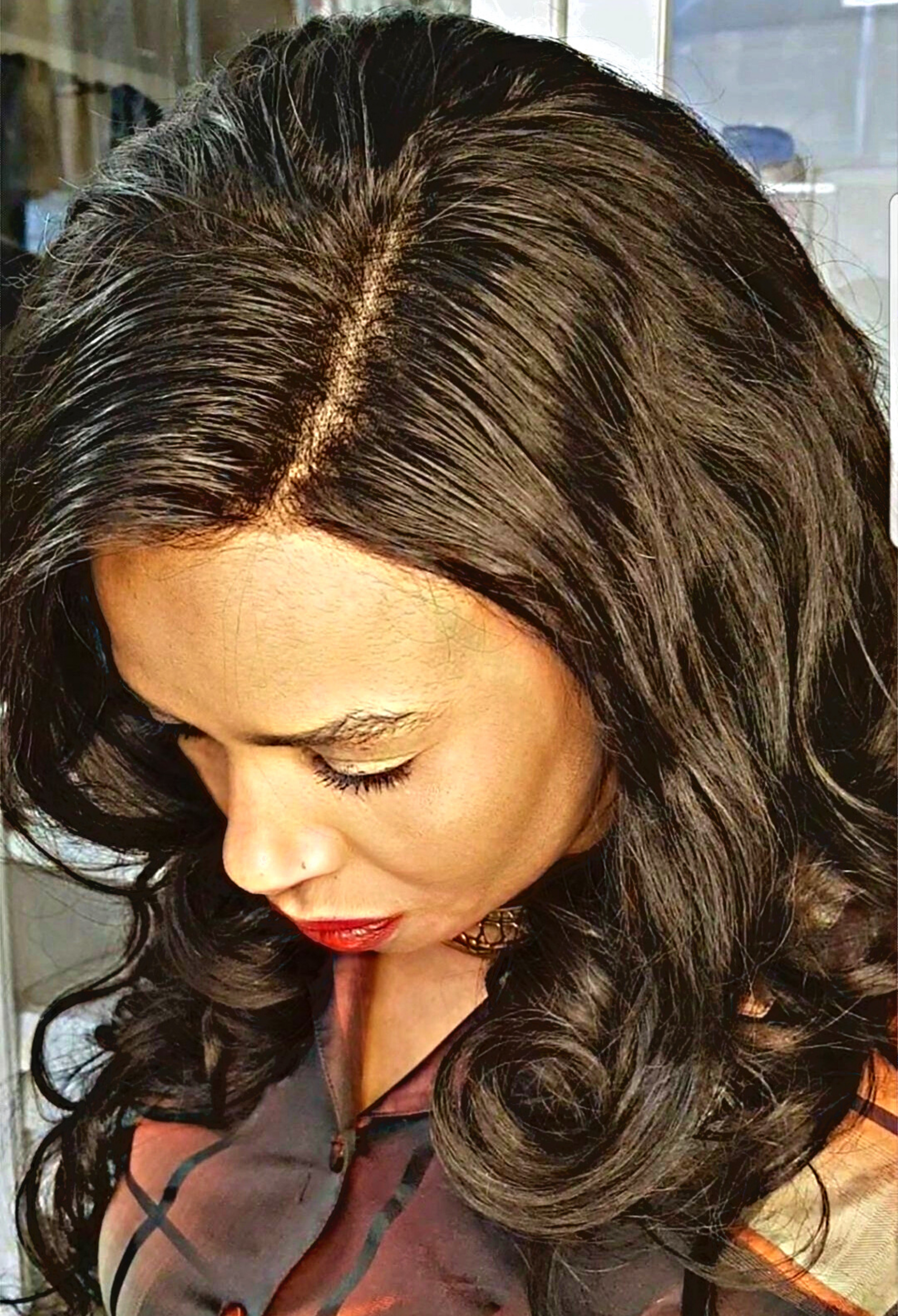 Real hair wig melissa