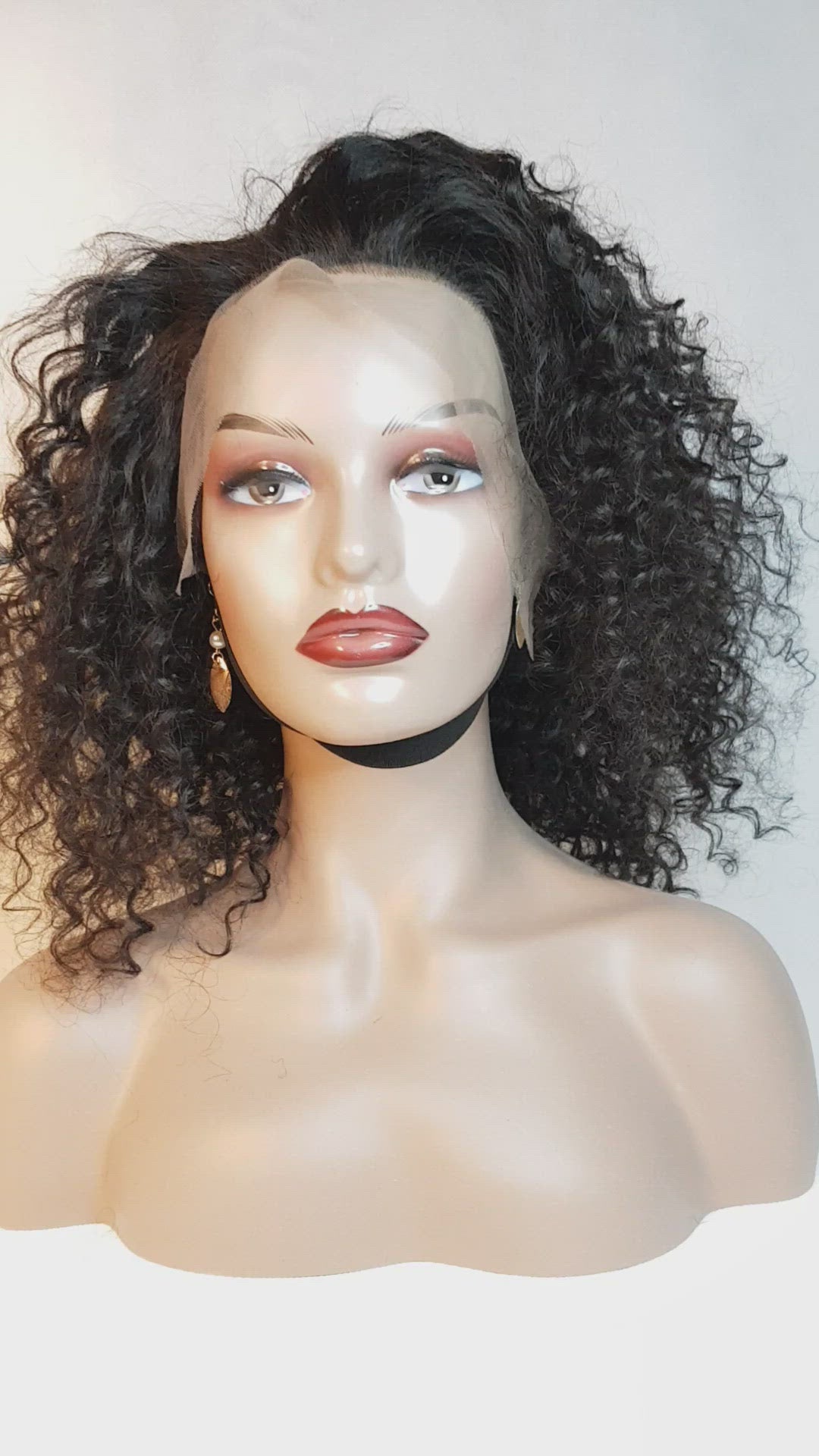 Candace curly frontal wig Perücke