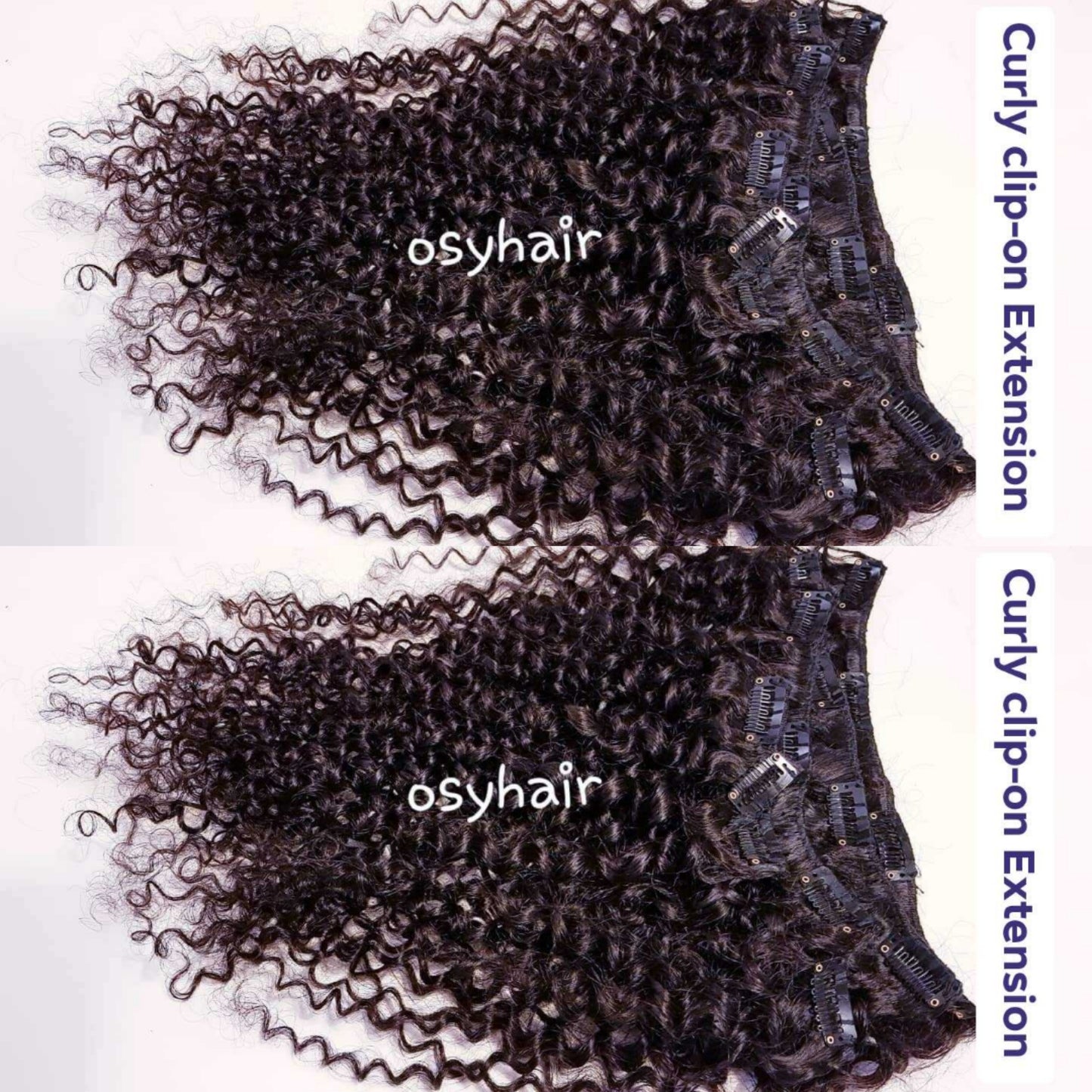 Love curl clip-on Extension