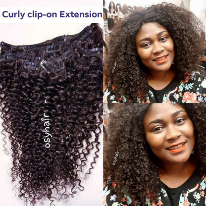 Love curl clip-on Extension