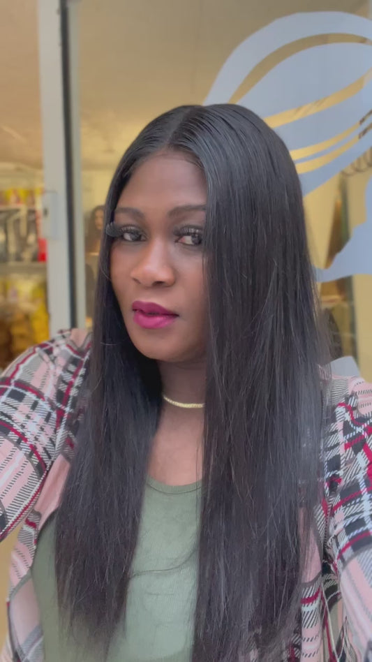 Silky straight