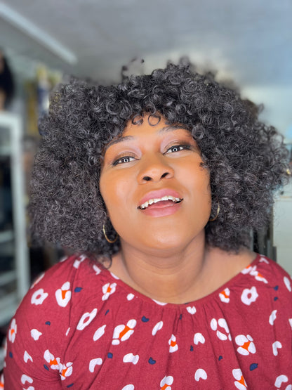 Short curly