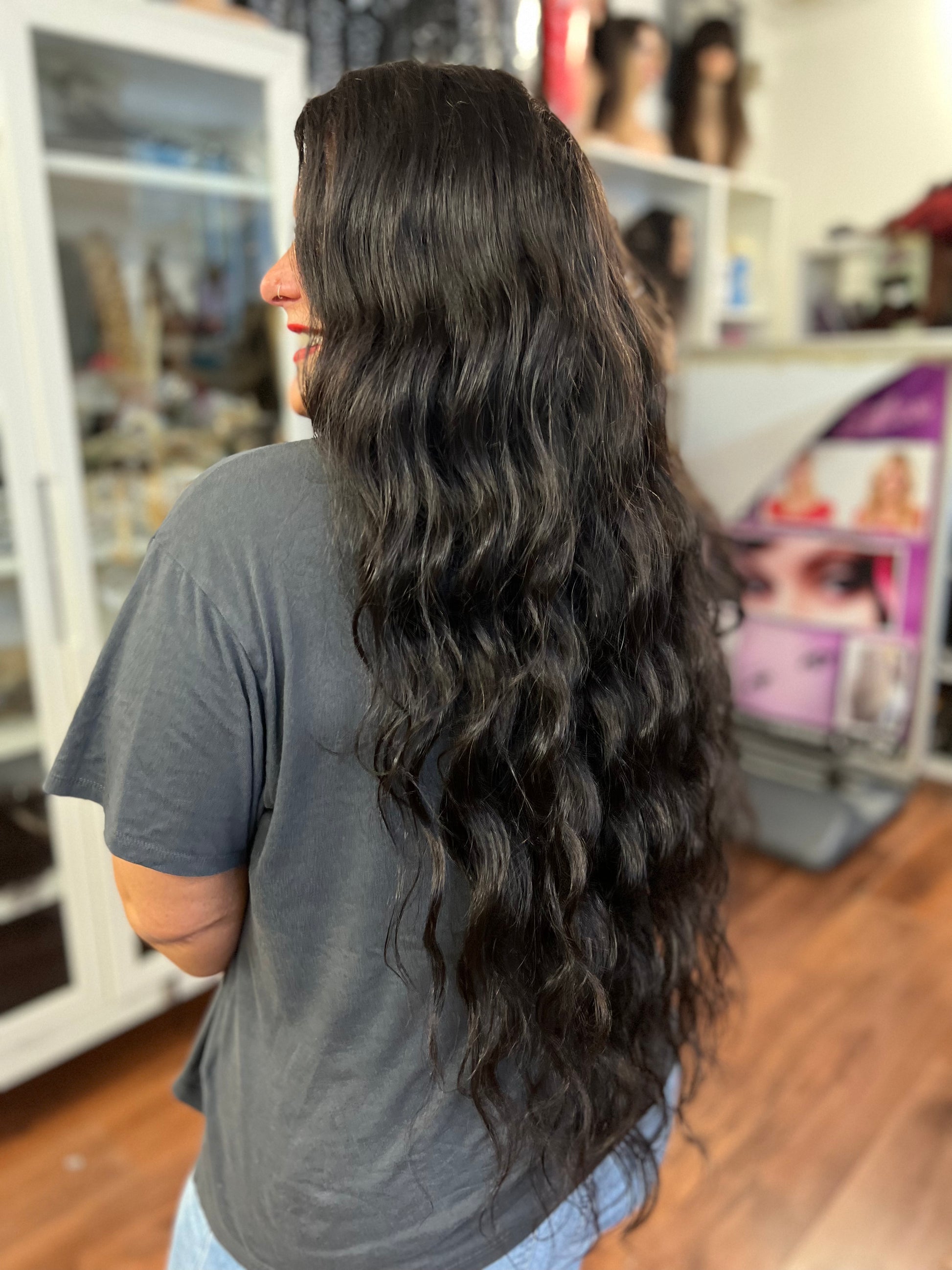 Kim wavy wig