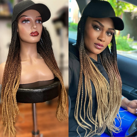 Braided cap Wig