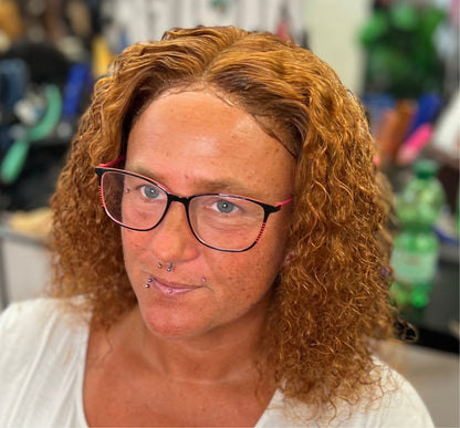 Candace curly frontal wig Perücke