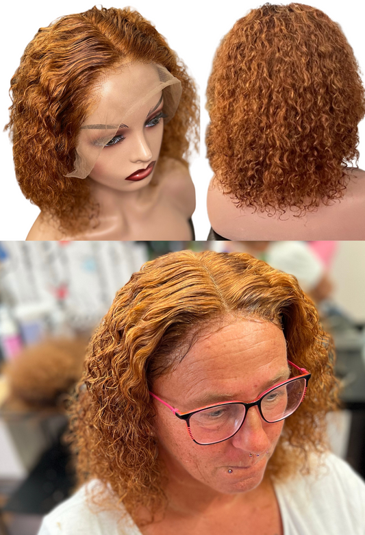 Candace curly frontal wig Perücke