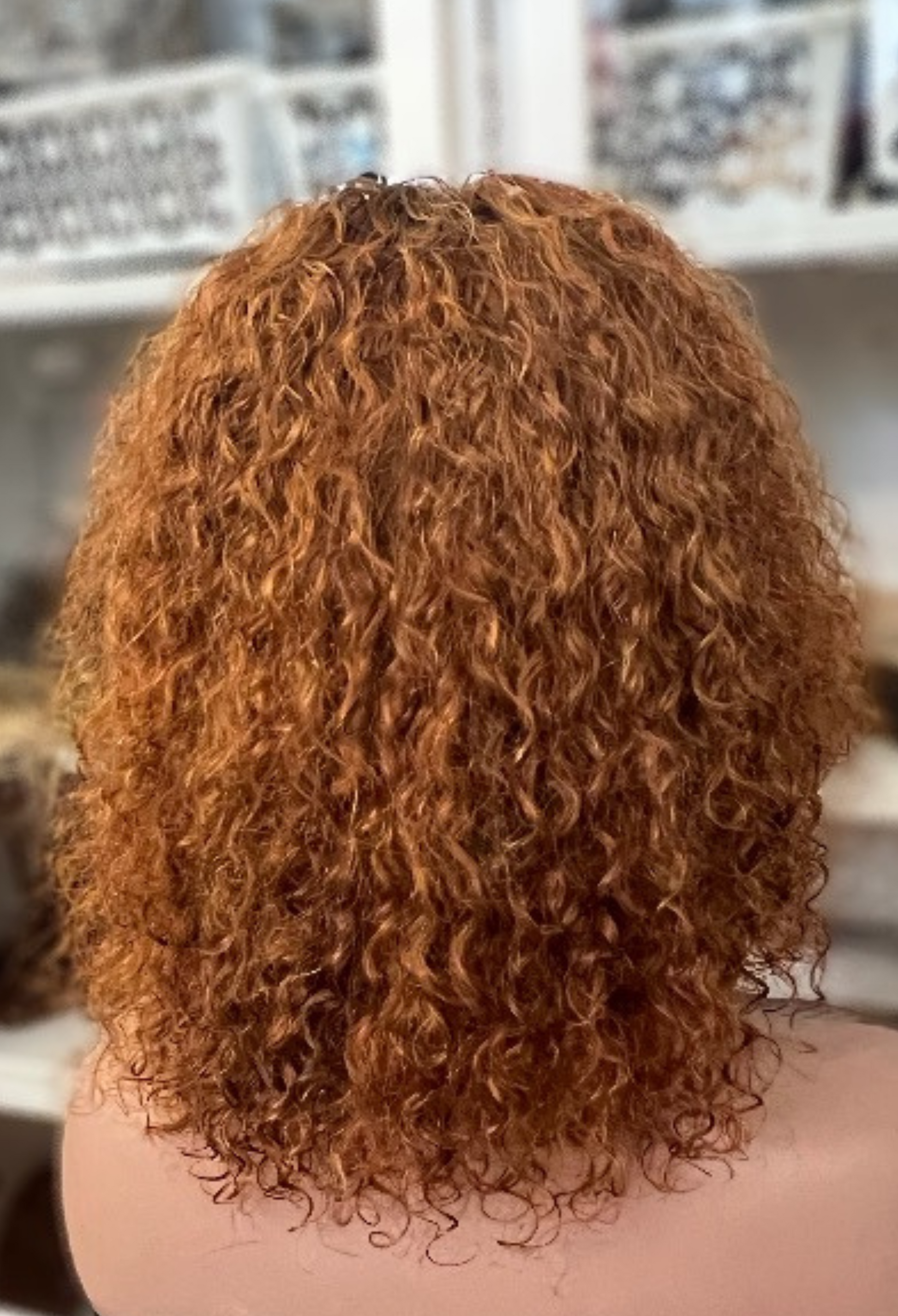 Candace curly frontal wig Perücke