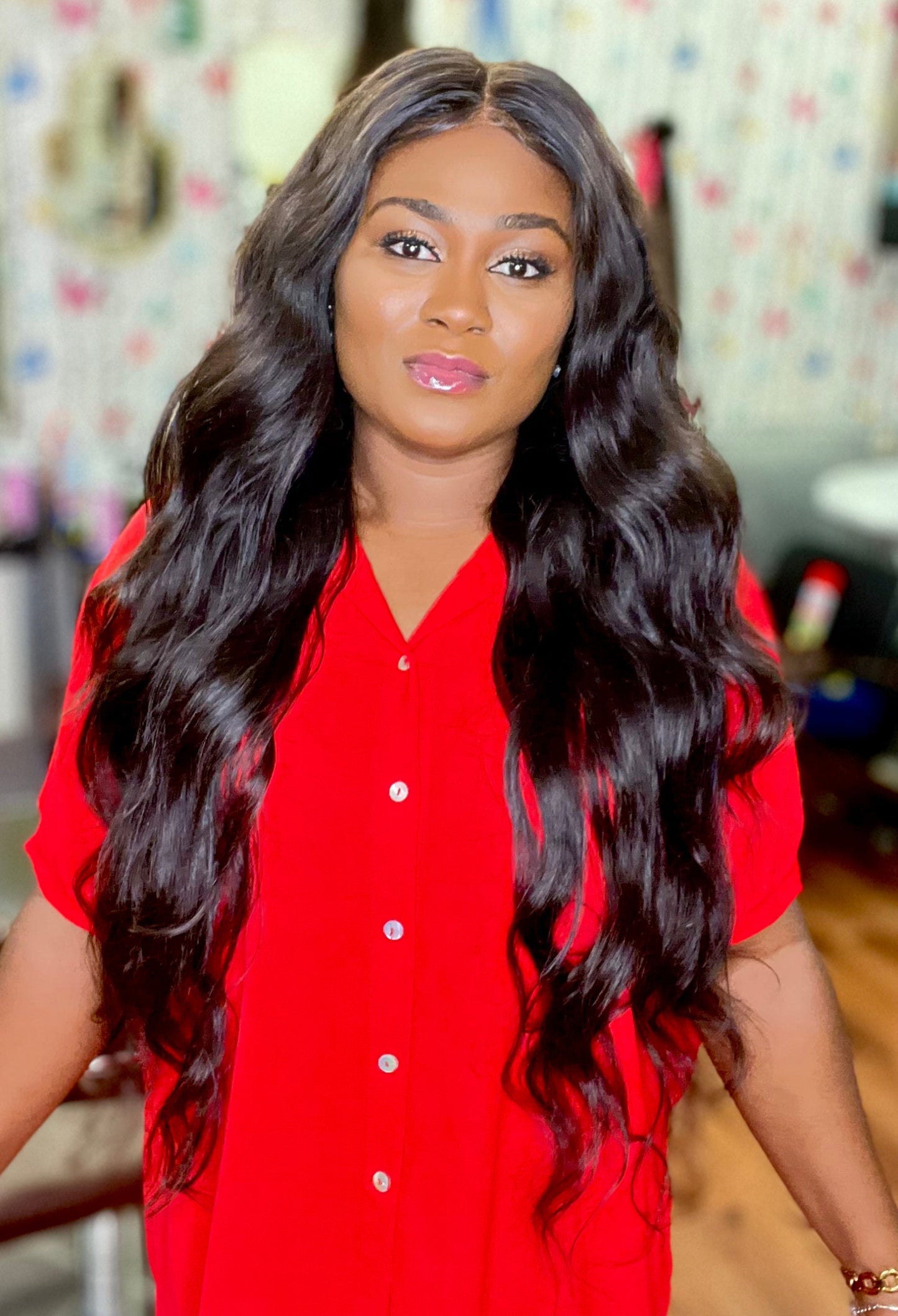 Kim wavy wig