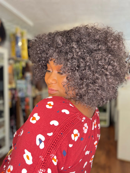 Short curly