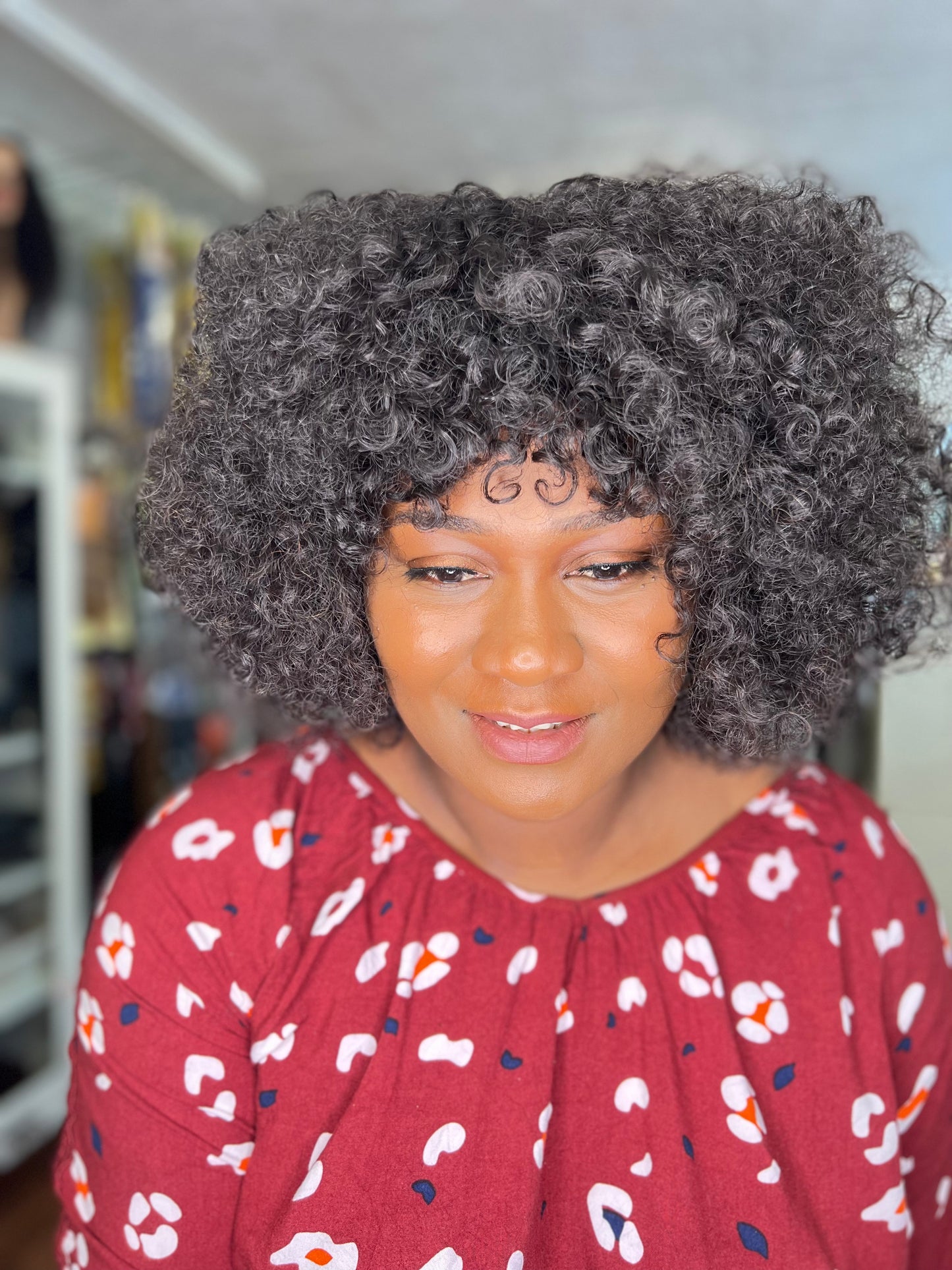 Short curly