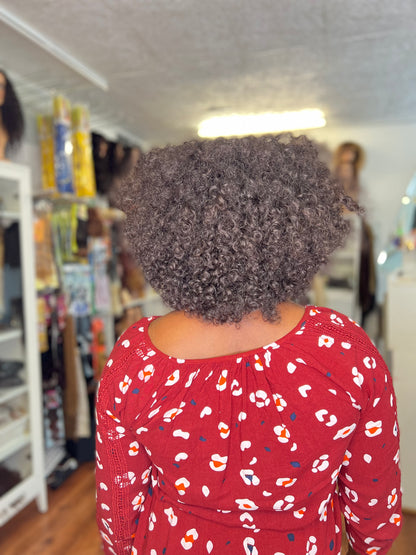Short curly